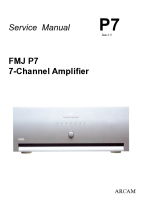 Arcam P7 - Service Manual